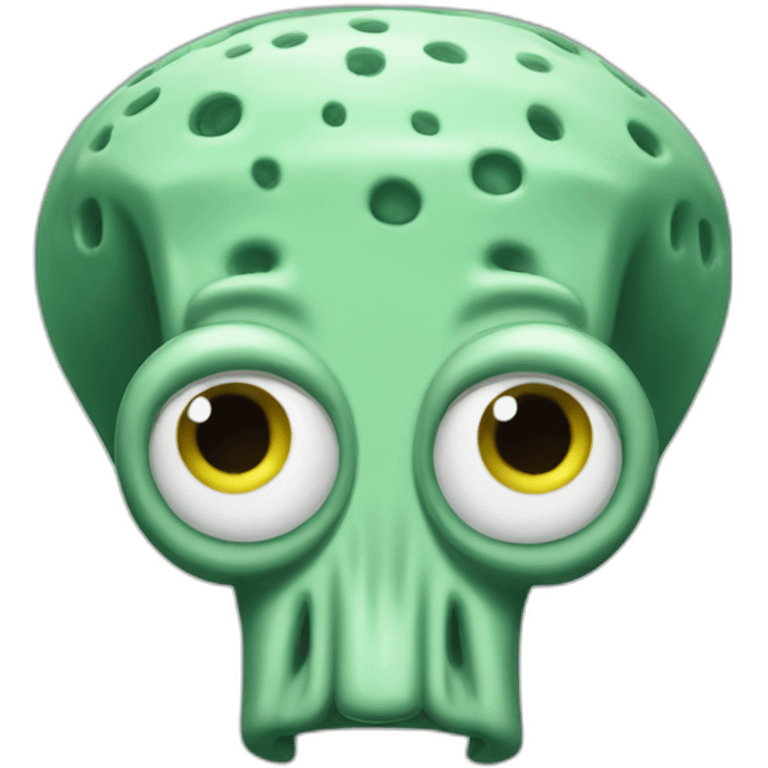 Squidward Tentacles SpongeBob emoji