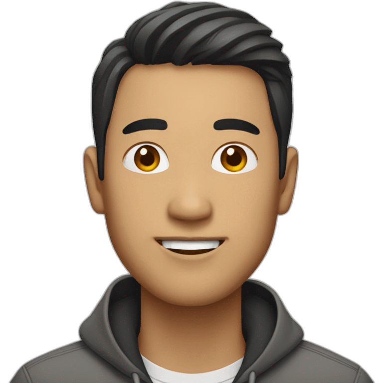 An asian male in san francisco emoji