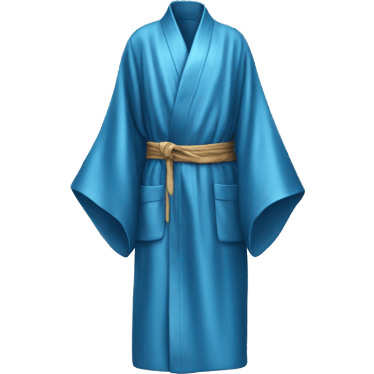  Blue silk robe  emoji