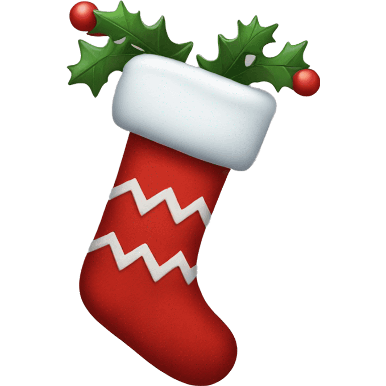 Christmas socka emoji