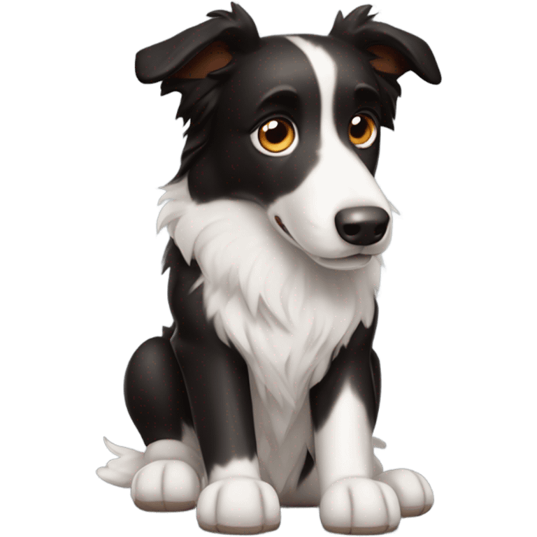 Border collie emoji