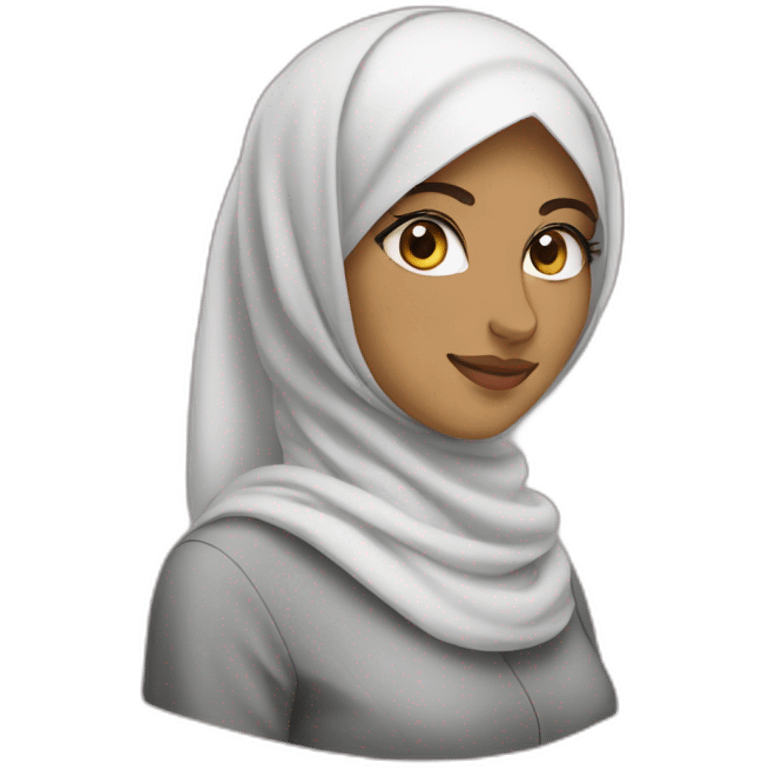 Saudi woman hijabi emoji