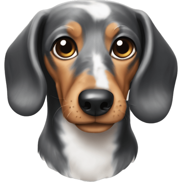 Marble Dachshund  emoji