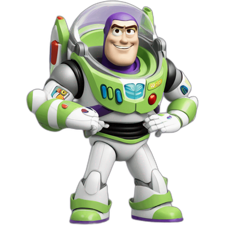 buzz lightyear drinking emoji