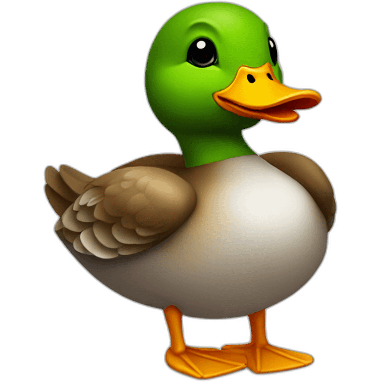 duck as designer emoji