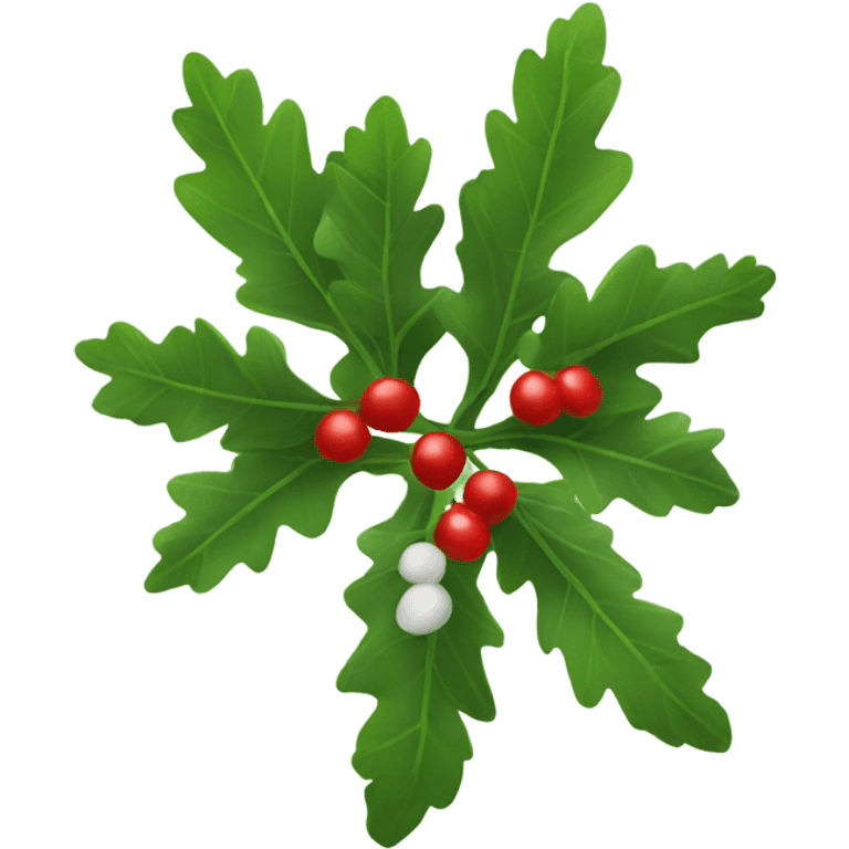 Mistletoe emoji