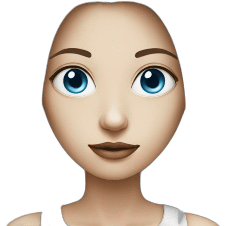 woman-white-blueeyes-alien emoji