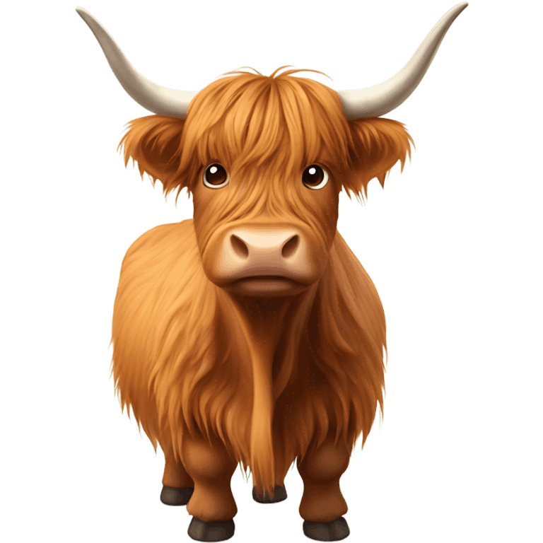 Highland cow emoji