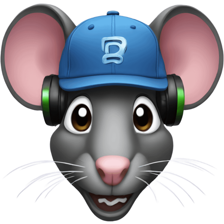 Dj rat emoji