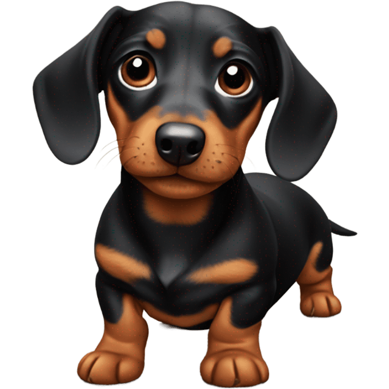 Mini dachshund  emoji