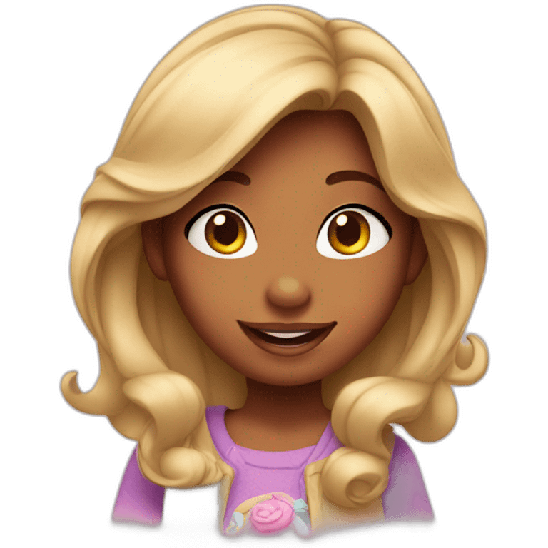 young-girl-in-disney-world emoji