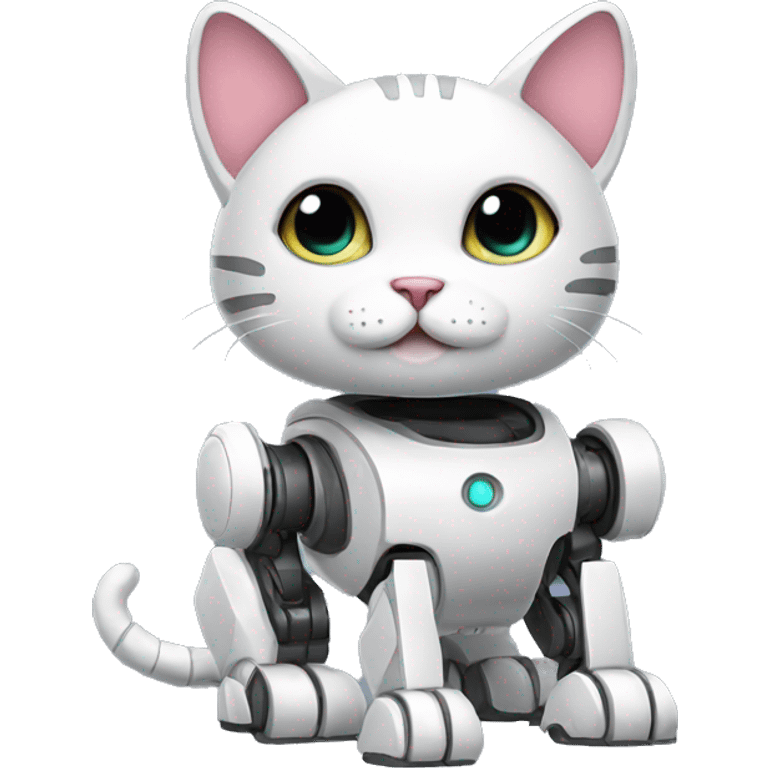 Robot cat emoji