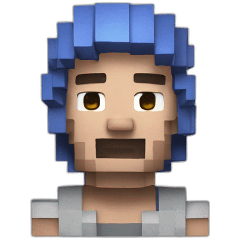 Steve from minecraft emoji