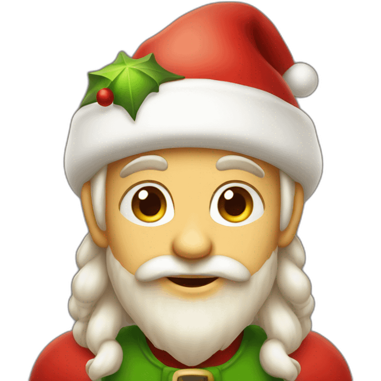 santa claus elf emoji