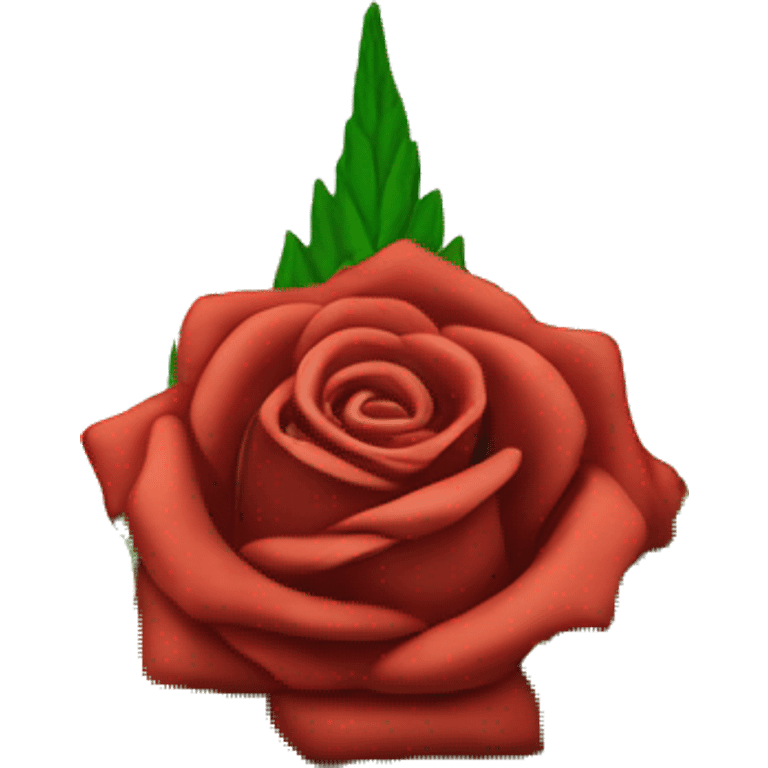 cannabis rasta rose emoji