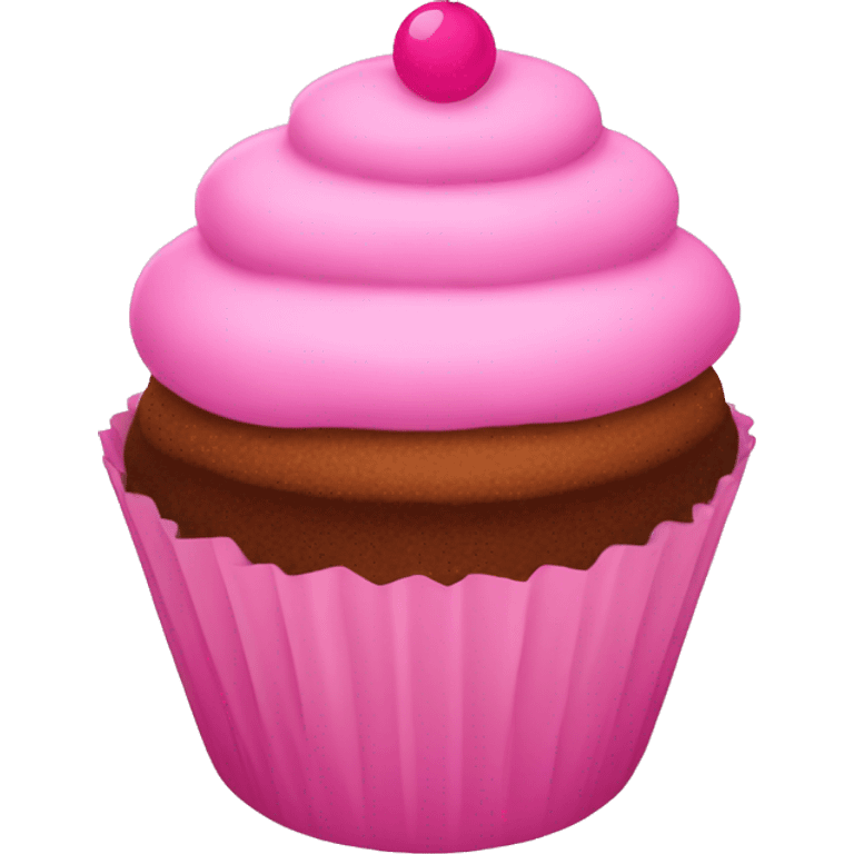 pink cupcake  emoji