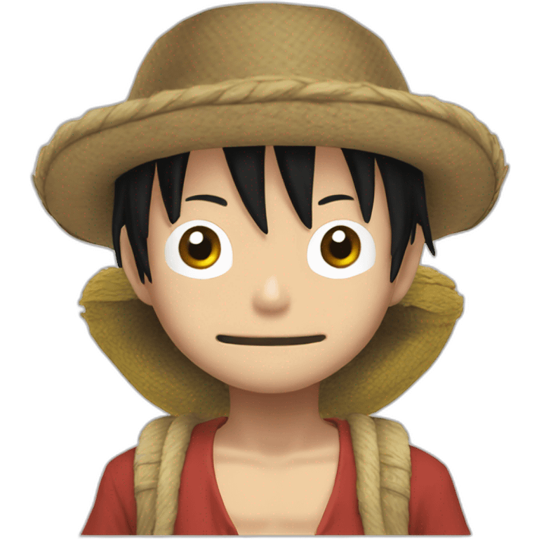 Luffy avec deux épées  emoji