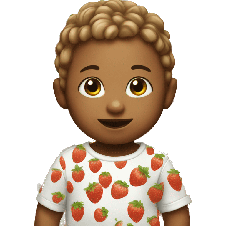 strawberry baby emoji