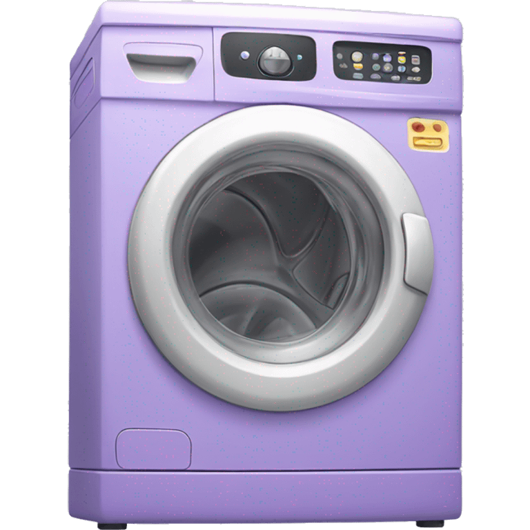 pastel purple Washing machine emoji