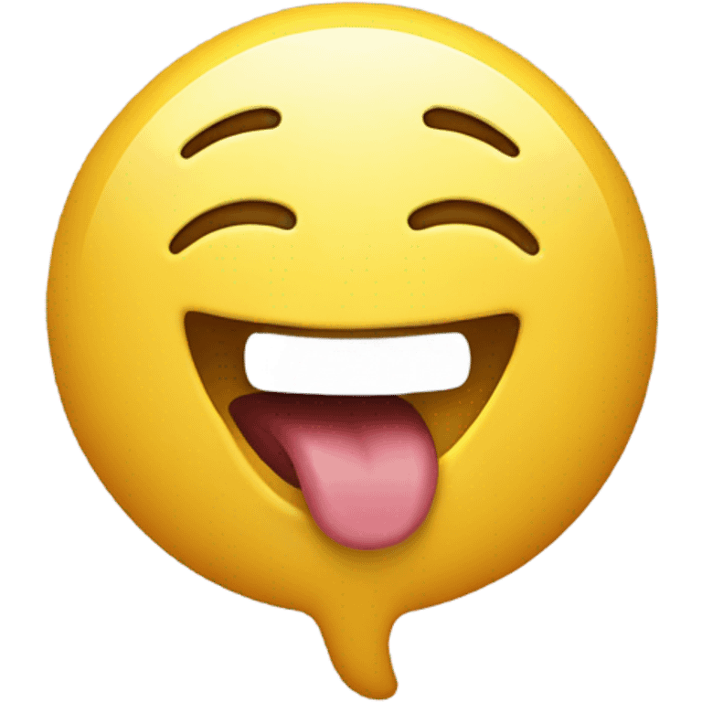 person sticking tongue out emoji