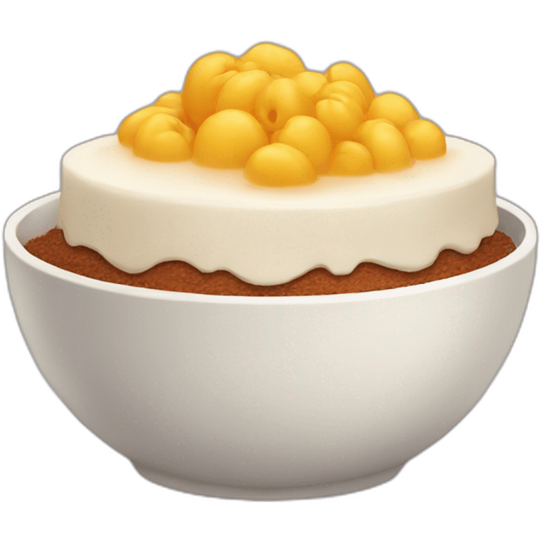 A bowl that is also a cake emoji