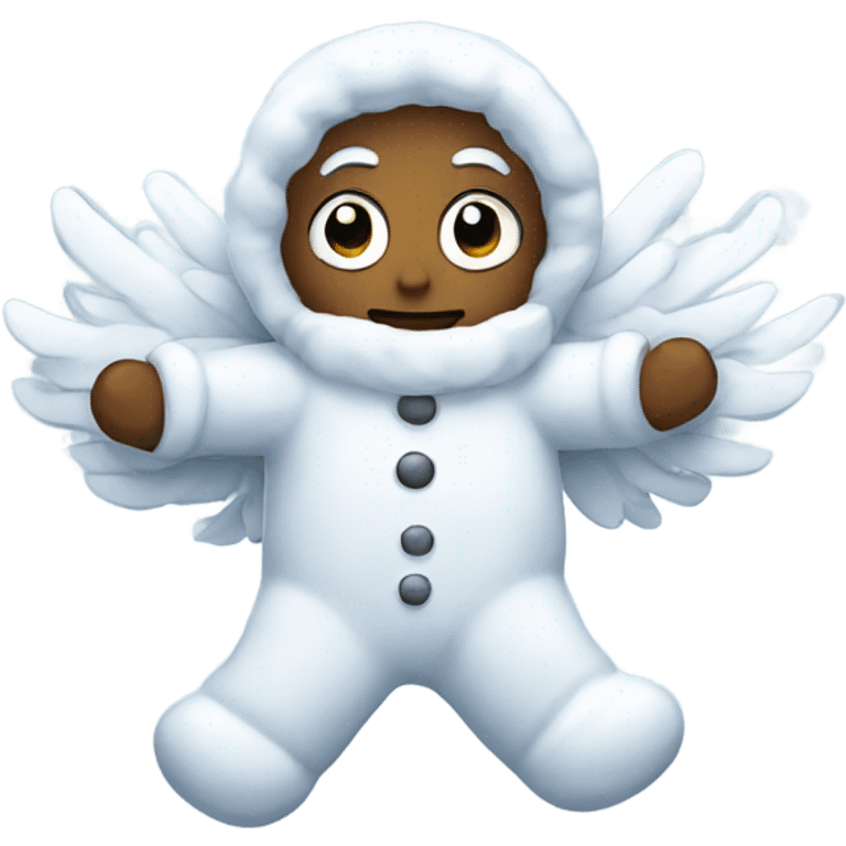 Snow angel emoji