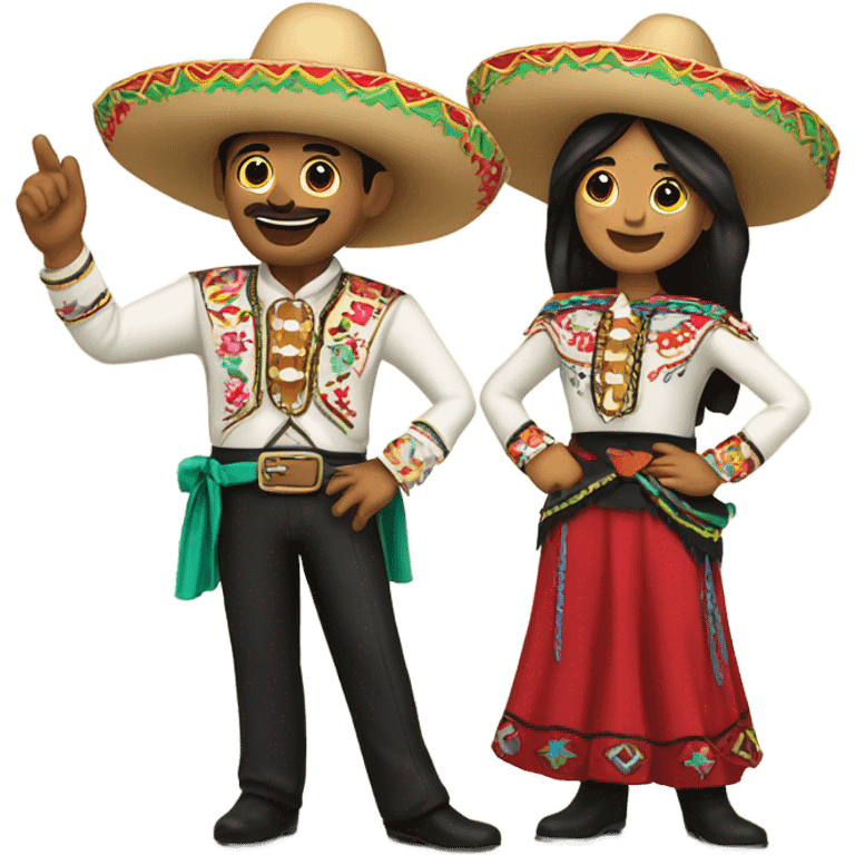 The three amigos  emoji