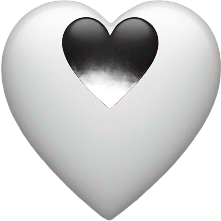 black heart shape emoji