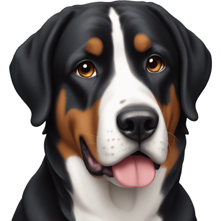 swiss mountain dog emoji