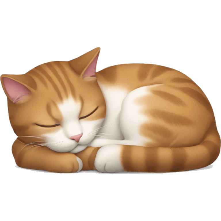 Cat sleeping  emoji