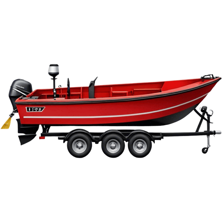 Fishing Boat - Lund 1775 Crossover XS (Model Year: 2022) (Iconic colour: Red with black trim) emoji