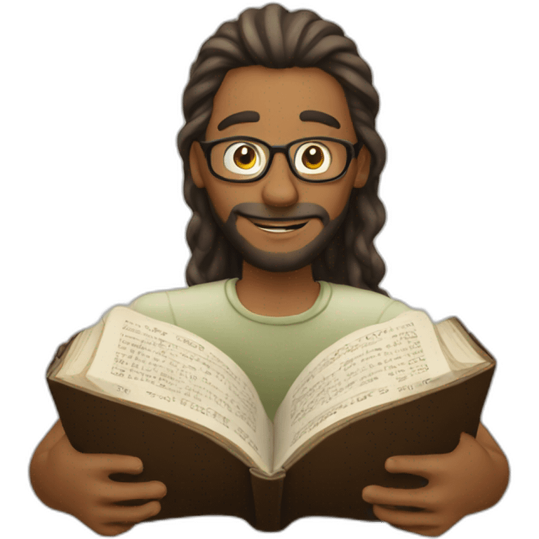 reading bible emoji