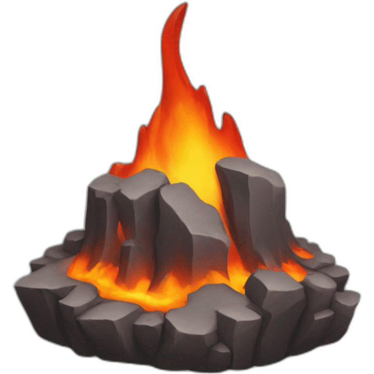 Magma emoji