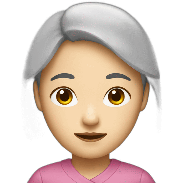 asian lady emoji