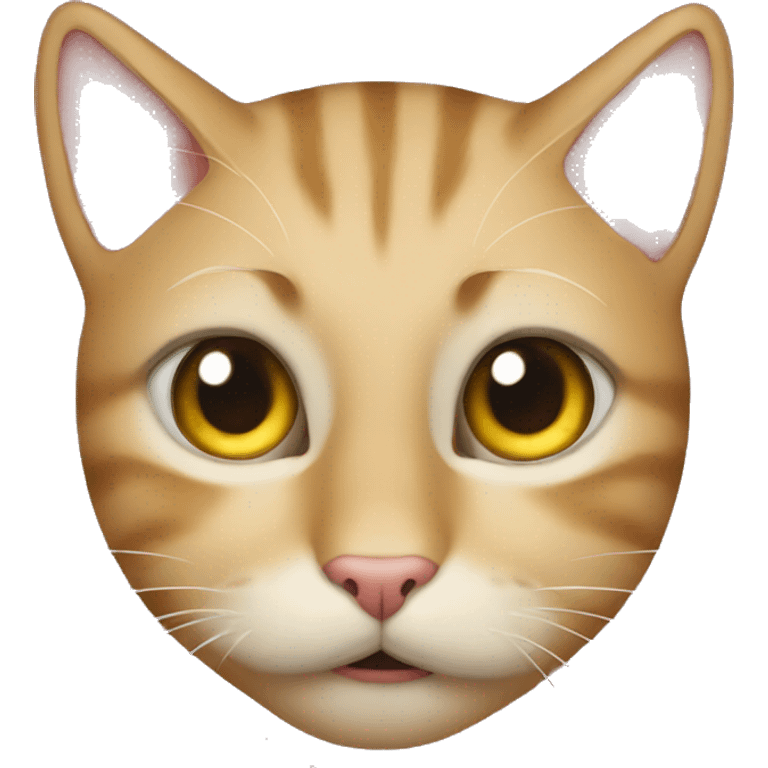 Cat side eying emoji