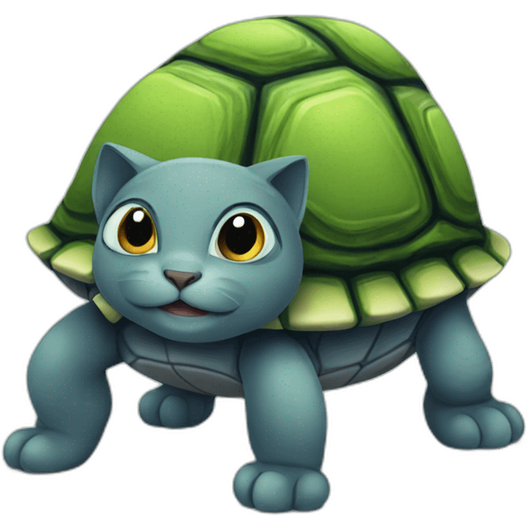 Cat-turtle emoji