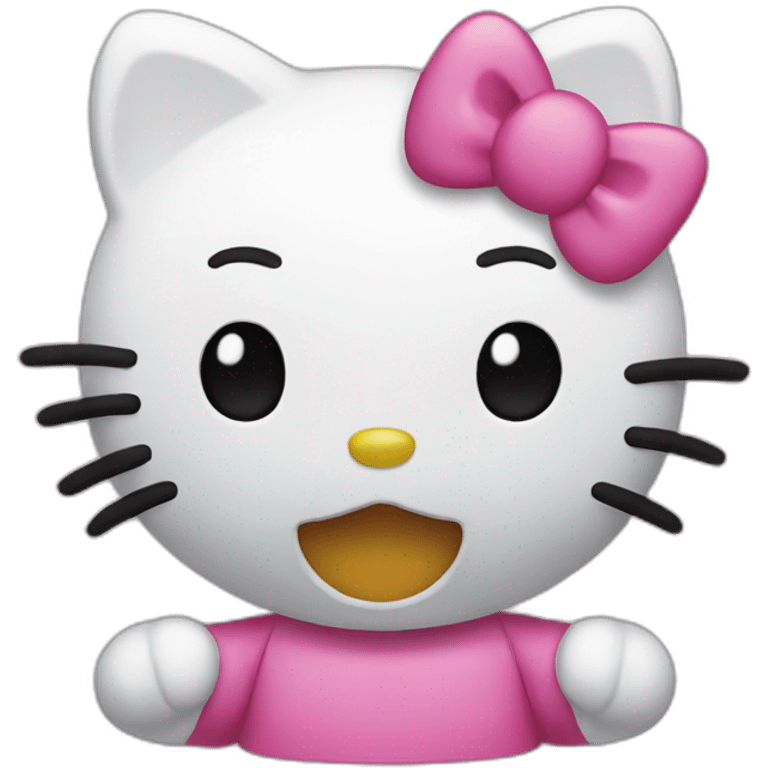 Hello kitty emoji