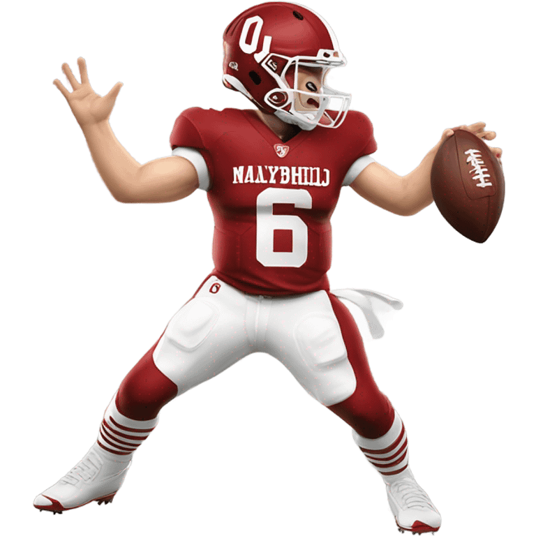 Baker mayfield Oklahoma emoji