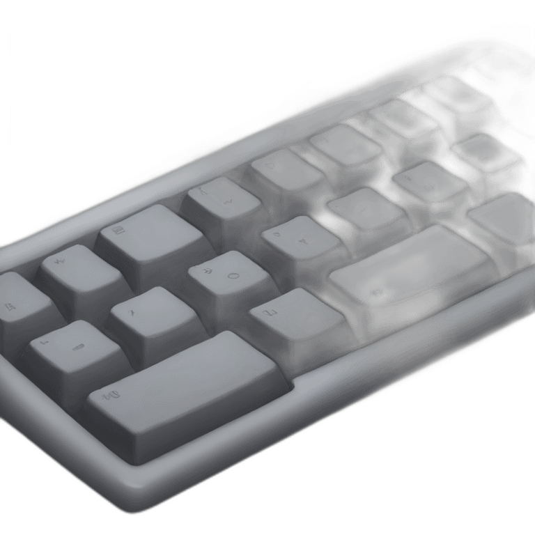 Keyboard mud emoji