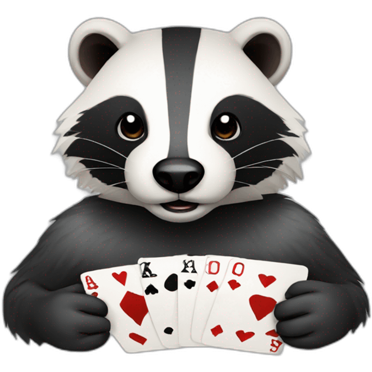 badger poker emoji