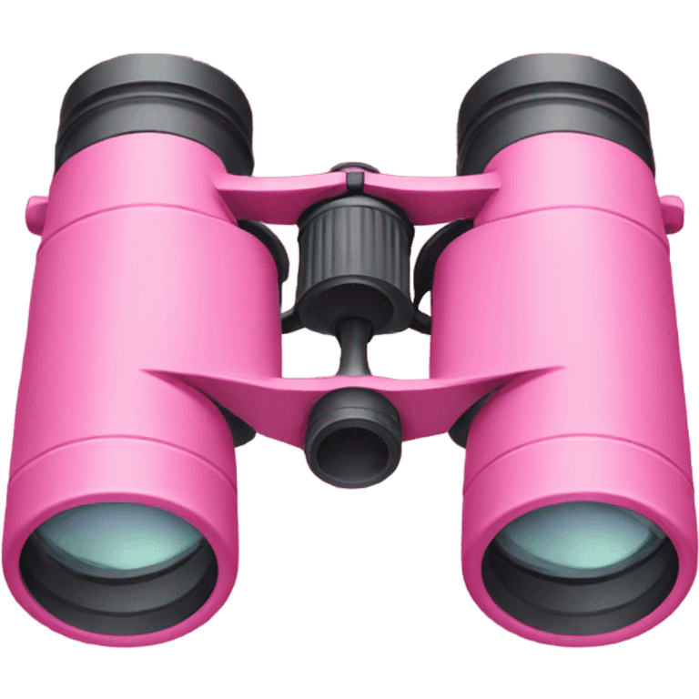 pink BINOCULARS emoji