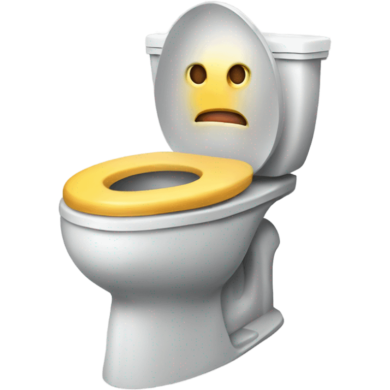 Skibidi toilet getting knee surgery emoji