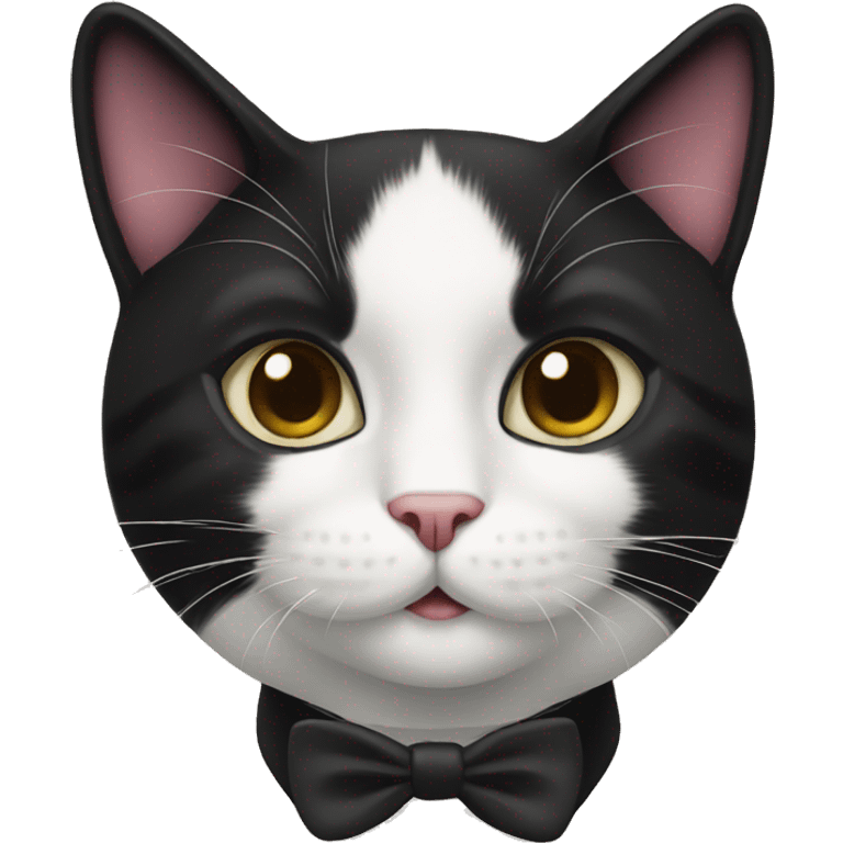 tuxedo cat emoji