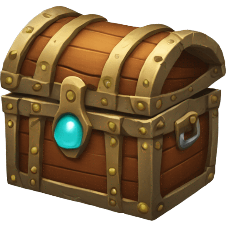 mimic chest with tongue, dungeons and dragons emoji