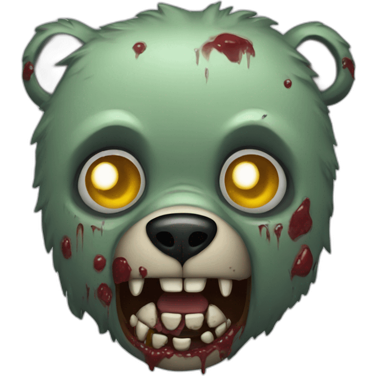 zombie bear emoji