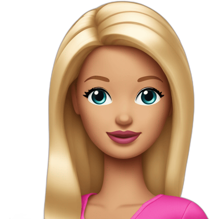 Barbie trisomique emoji