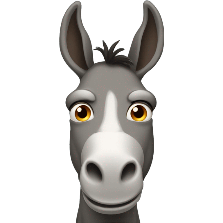  Confused donkey emoji