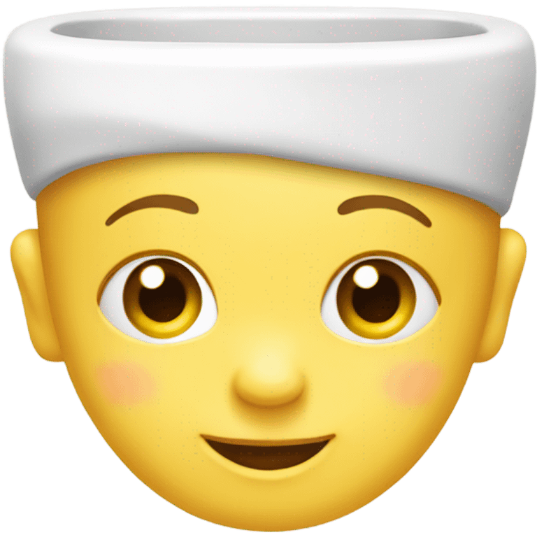 Children's potty for baby emoji