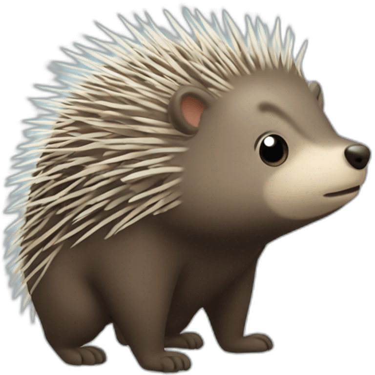 Porcupine emoji