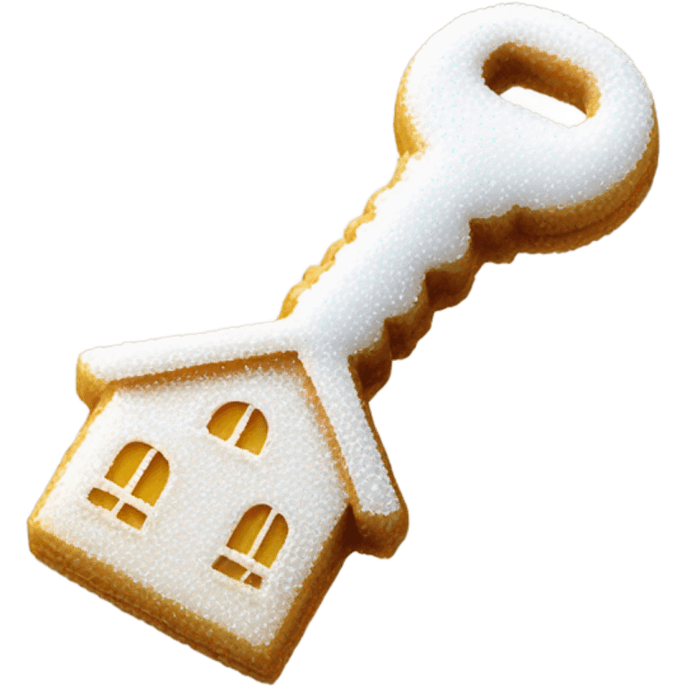 Sugar on house key  emoji